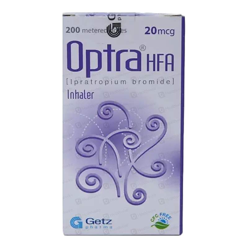 Optra Hfa Inhaler (20Mcg) 1 Inhaler — authentic medicine packaging