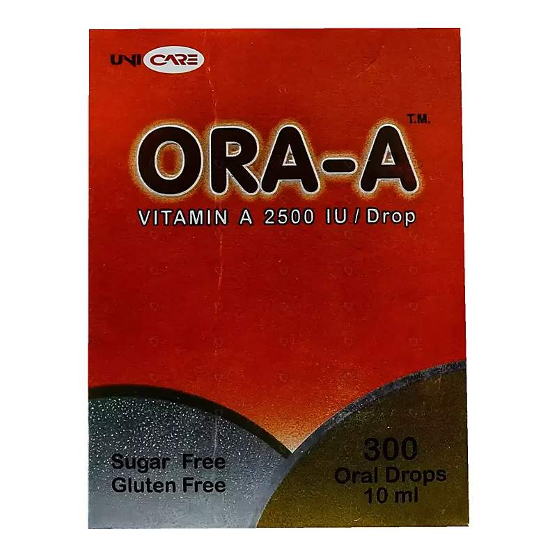 Ora E (5Iu) 10Ml Oral Drops — authentic medicine packaging