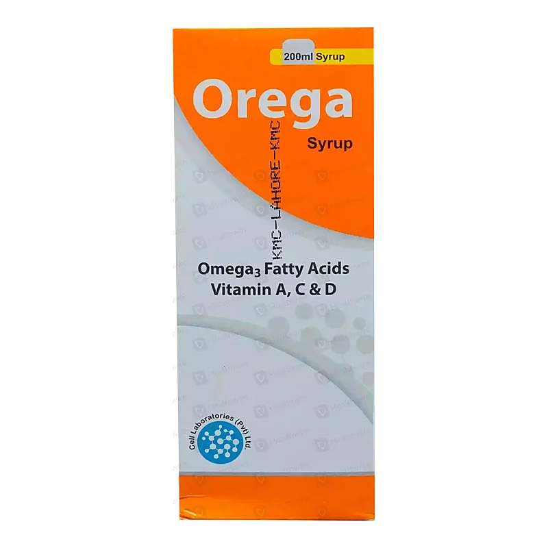 Orega (200Ml) Syrup — authentic medicine packaging