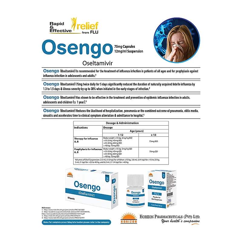 Osengo (12Mg/Ml) Oral Suspension 25Ml — authentic medicine packaging