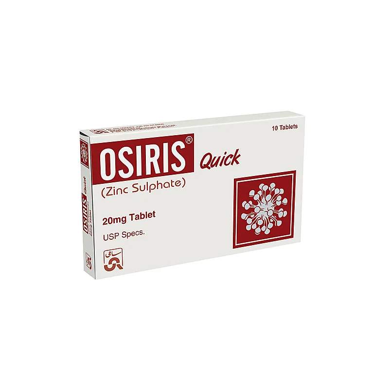 Osiris Quick (20Mg) 10 Tablets — authentic medicine packaging