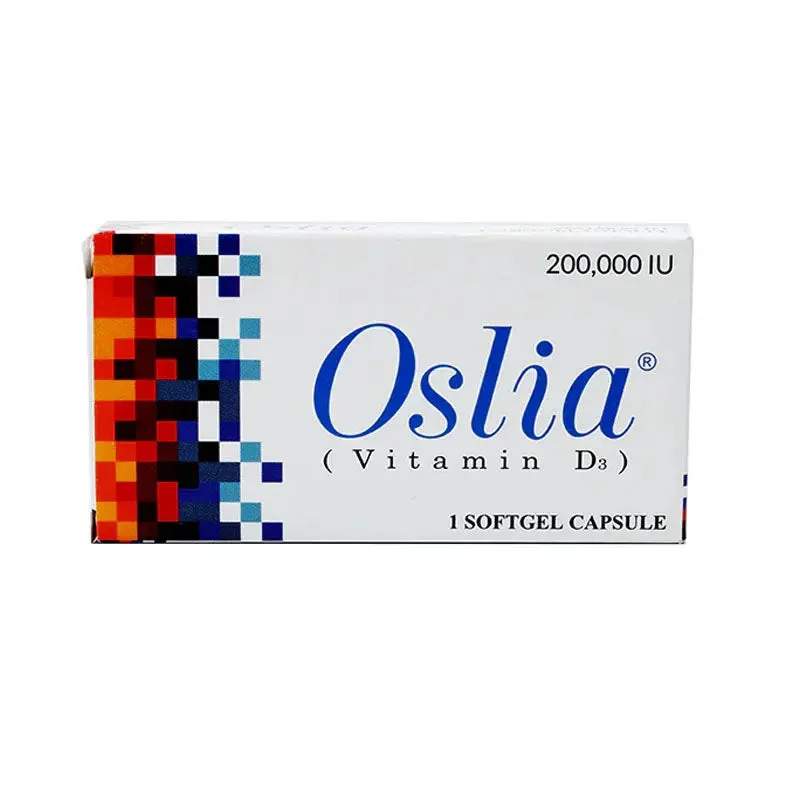 Oslia (200000Iu) 1 Capsule — authentic medicine packaging
