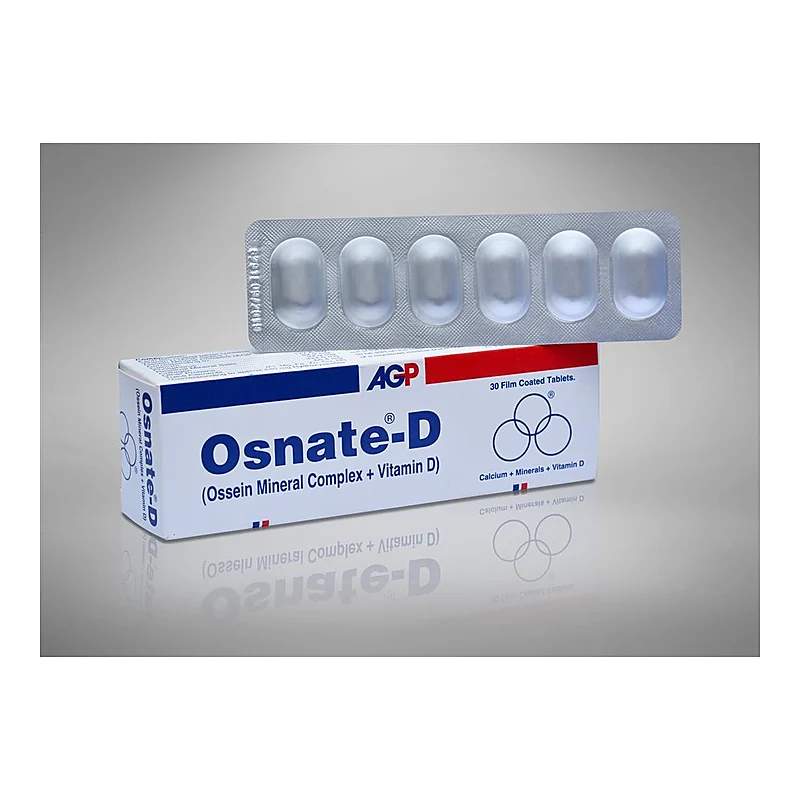 Osnate-D 30 Tablets — authentic medicine packaging