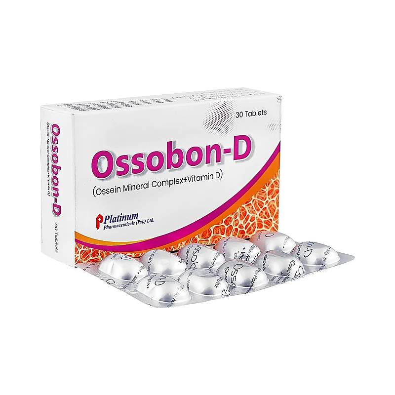 Ossobon D 30 Tablets — authentic medicine packaging