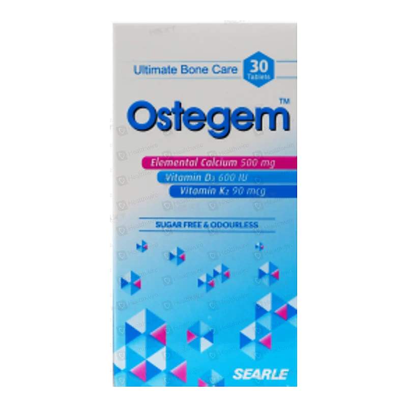 Ostegem Od Bottle 30S — authentic medicine packaging