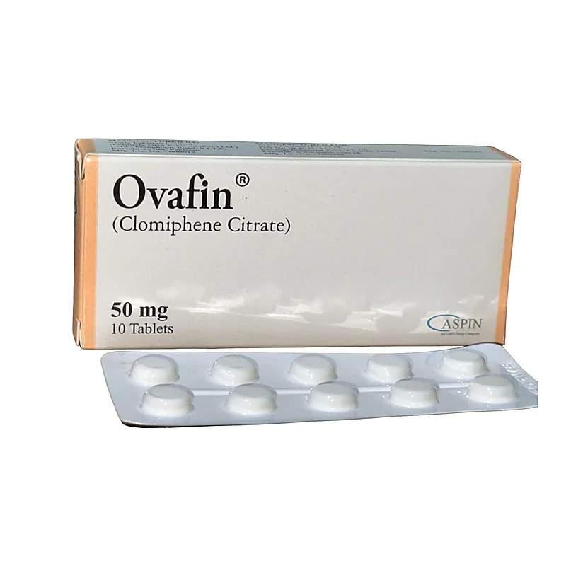 Ovafin (50Mg) 10 Tablets — authentic medicine packaging