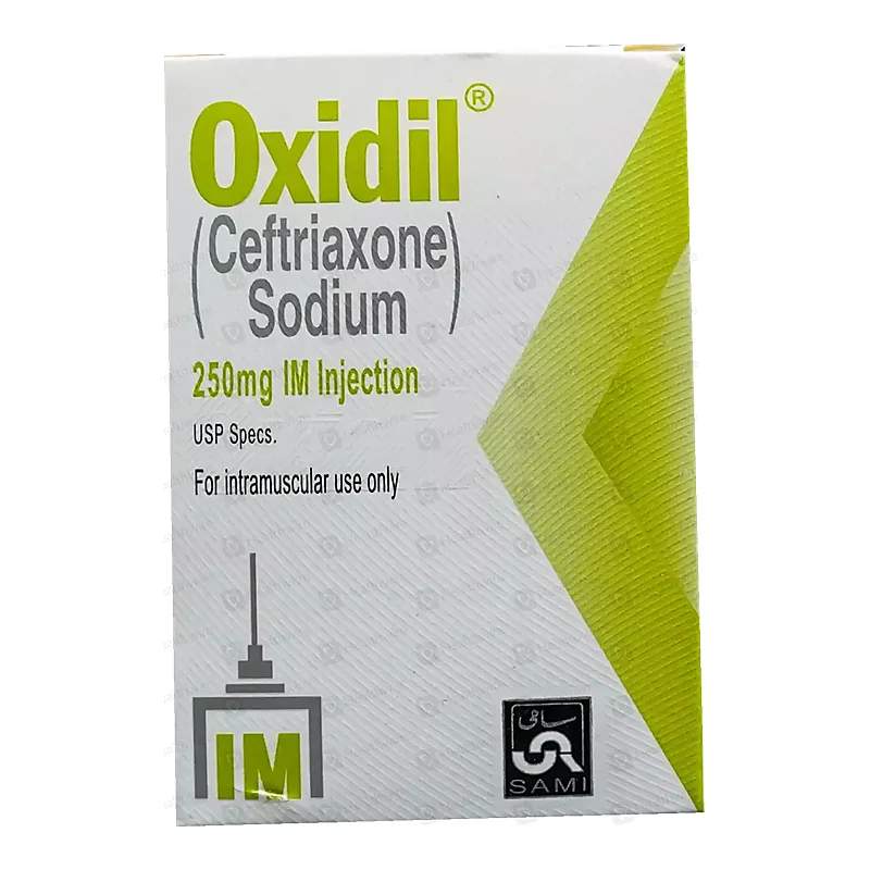 Oxidil (250Mg) 1 Injection Iv — authentic medicine packaging