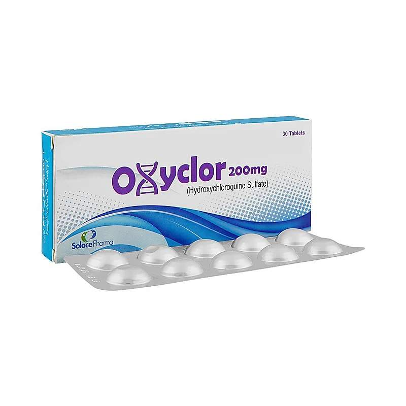 Oxyclor (200Mg) 30 Tablets — authentic medicine packaging