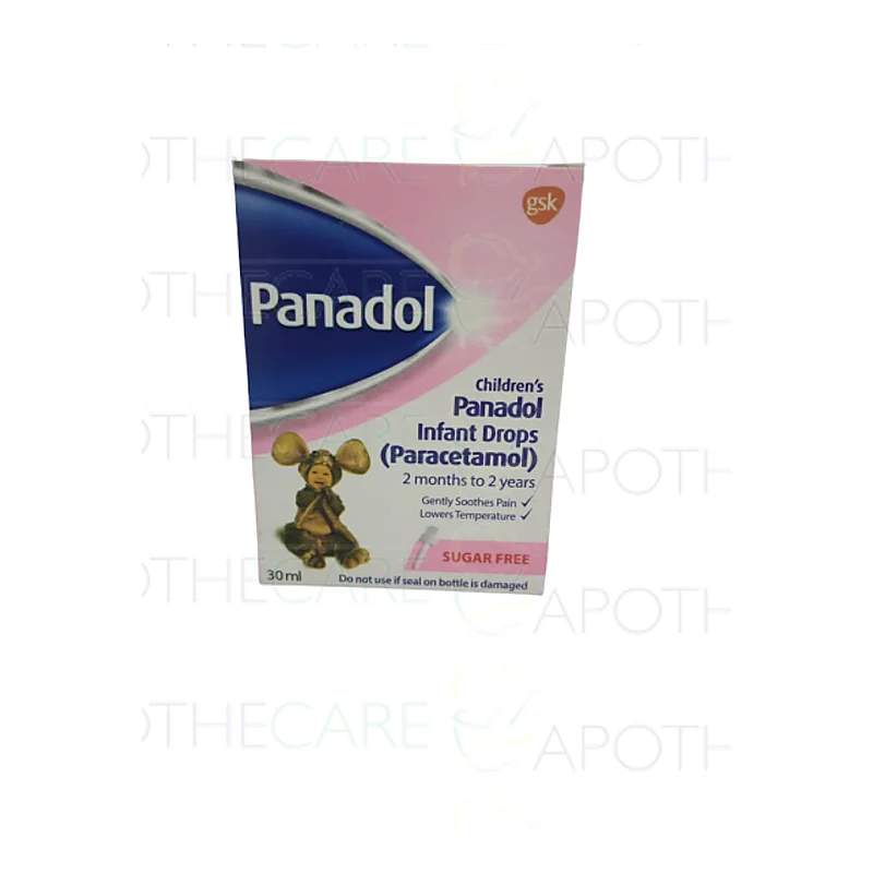 Panadol (80Mg/0.8Ml) 30Ml Infant Drops — authentic medicine packaging
