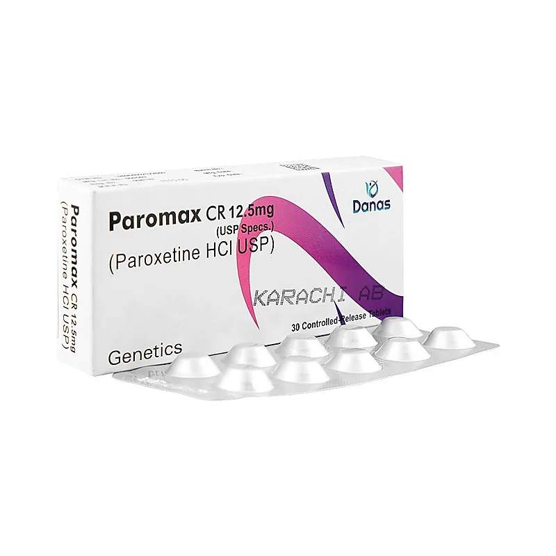 Paromax Cr (12.5Mg) 30 Tablets — authentic medicine packaging