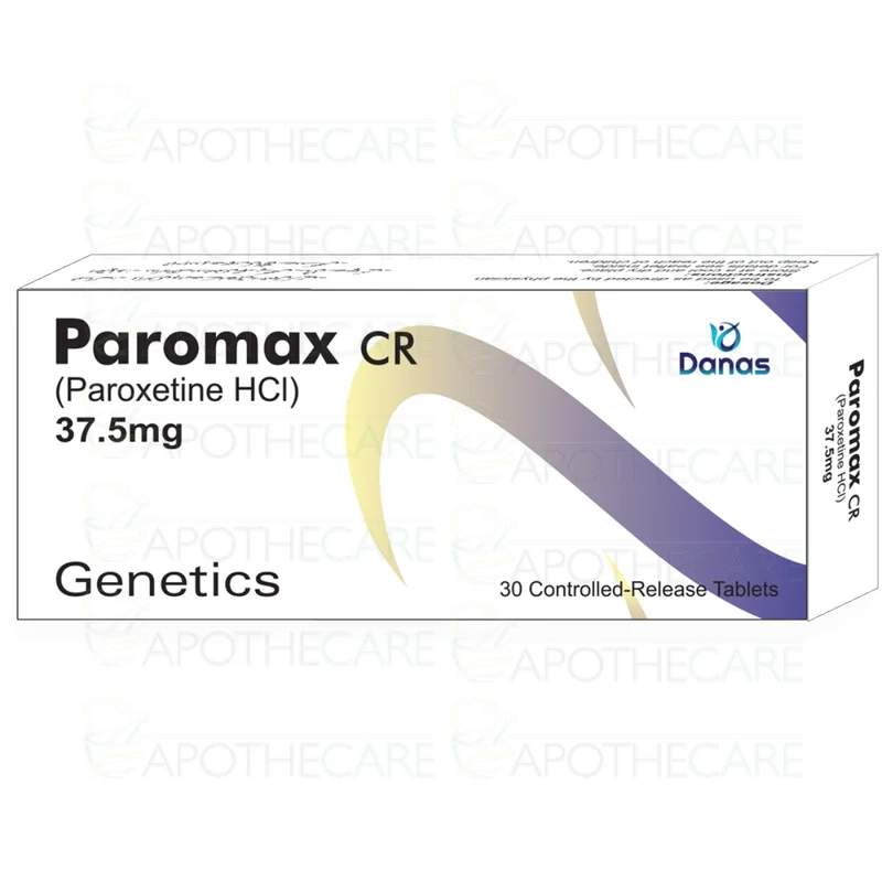 Paromax Cr (37.5Mg) 30 Tablets — authentic medicine packaging