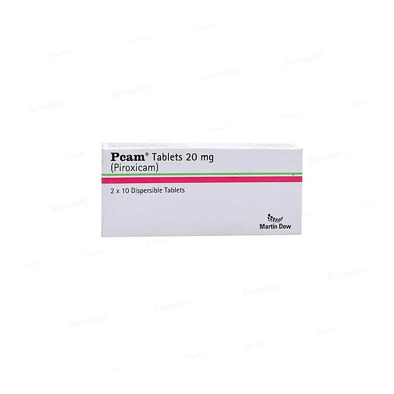 Pcam (20Mg) 20 Capsules — authentic medicine packaging