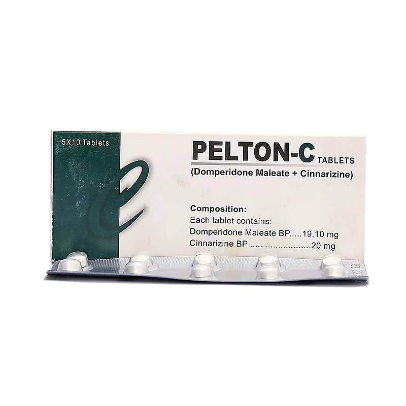 Pelton (10Mg) 100 Tablets — authentic medicine packaging