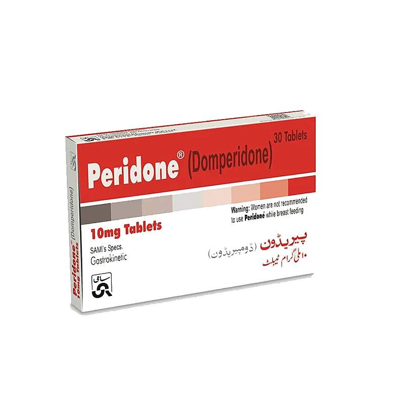 Peridone (10Mg) 30 Tablets — authentic medicine packaging