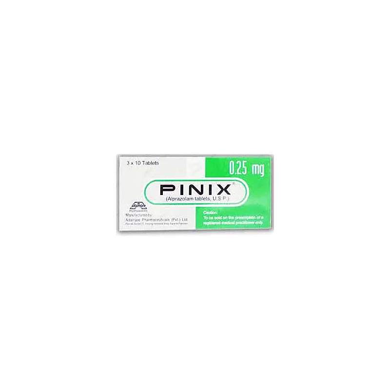 Pinix (0.5Mg) 30 Tablets — authentic medicine packaging