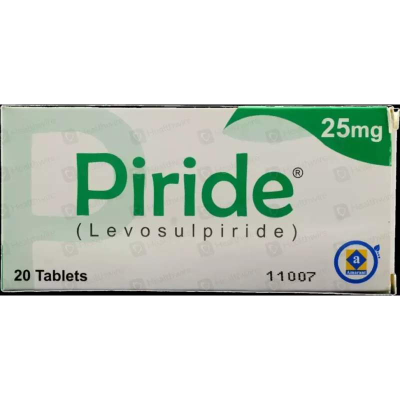 Piride (25Mg) 20 Tablet — authentic medicine packaging