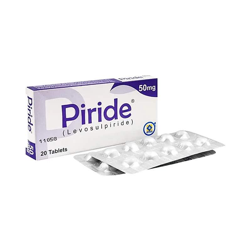 Piride (50Mg) 20 Tablets — authentic medicine packaging