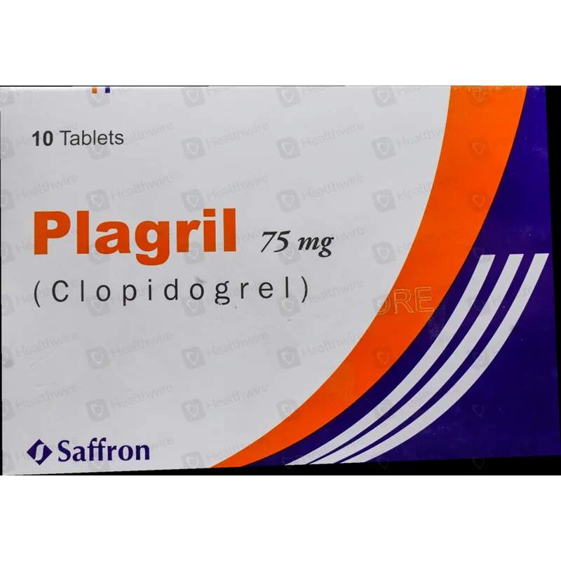 Plagril Plus (75/75Mg) 10 Tablets — authentic medicine packaging