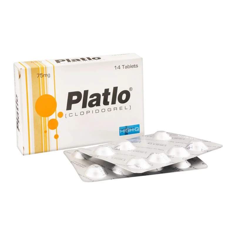 Platlo Plus Tab (75/75Mg) 14 Tablets — authentic medicine packaging