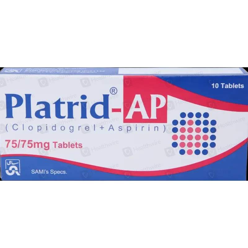 Platrid-Ap (75/75Mg) 10 Tablets — authentic medicine packaging