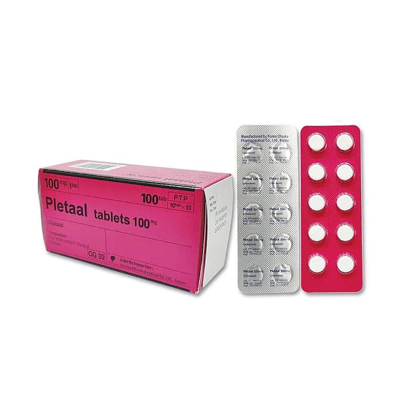 Pletaal (50Mg) 100 Tablets — authentic medicine packaging
