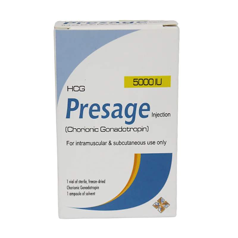 Presage (5000Iu) Injection — authentic medicine packaging