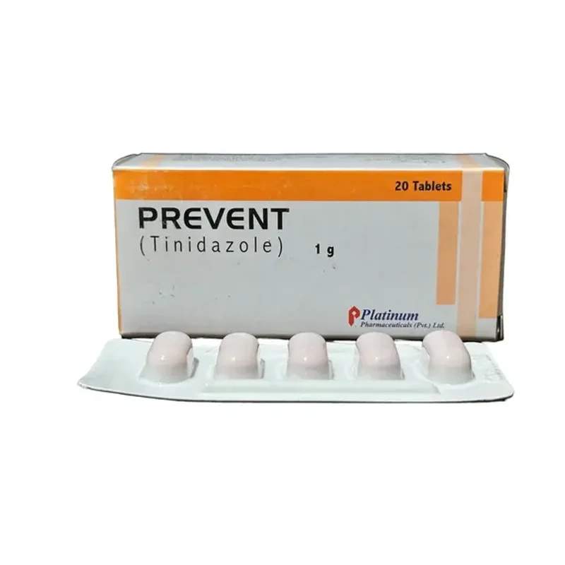 Prevent (1G) 20 Tablets — authentic medicine packaging