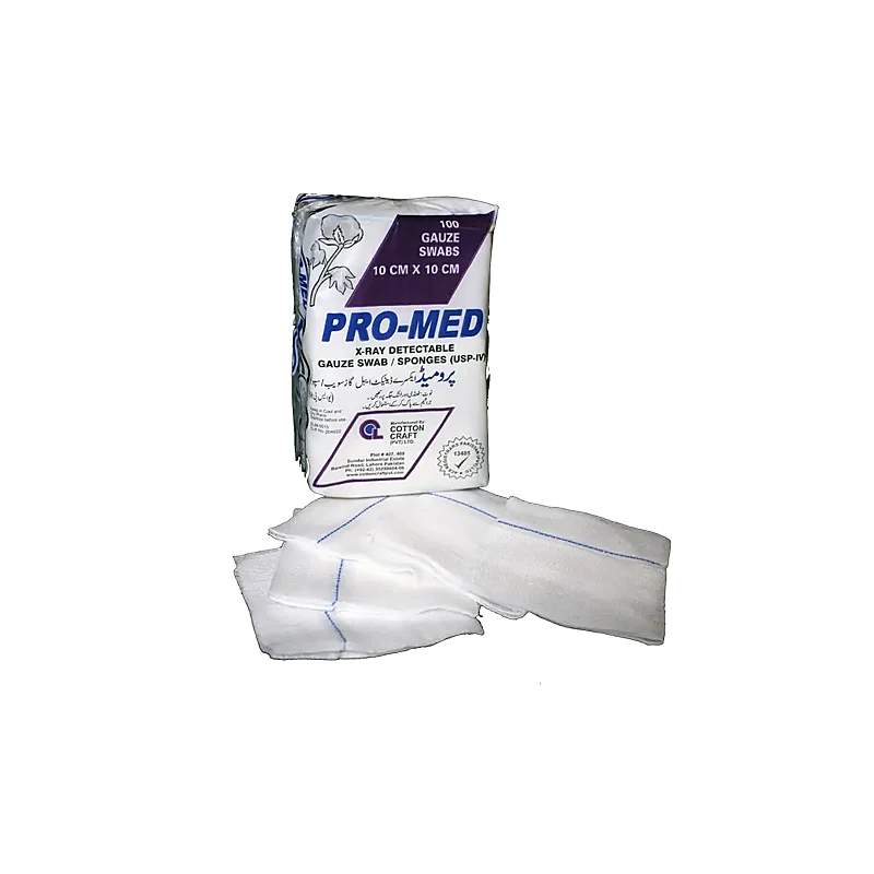 Pro-Med Gauze (10X10) Pads — authentic medicine packaging