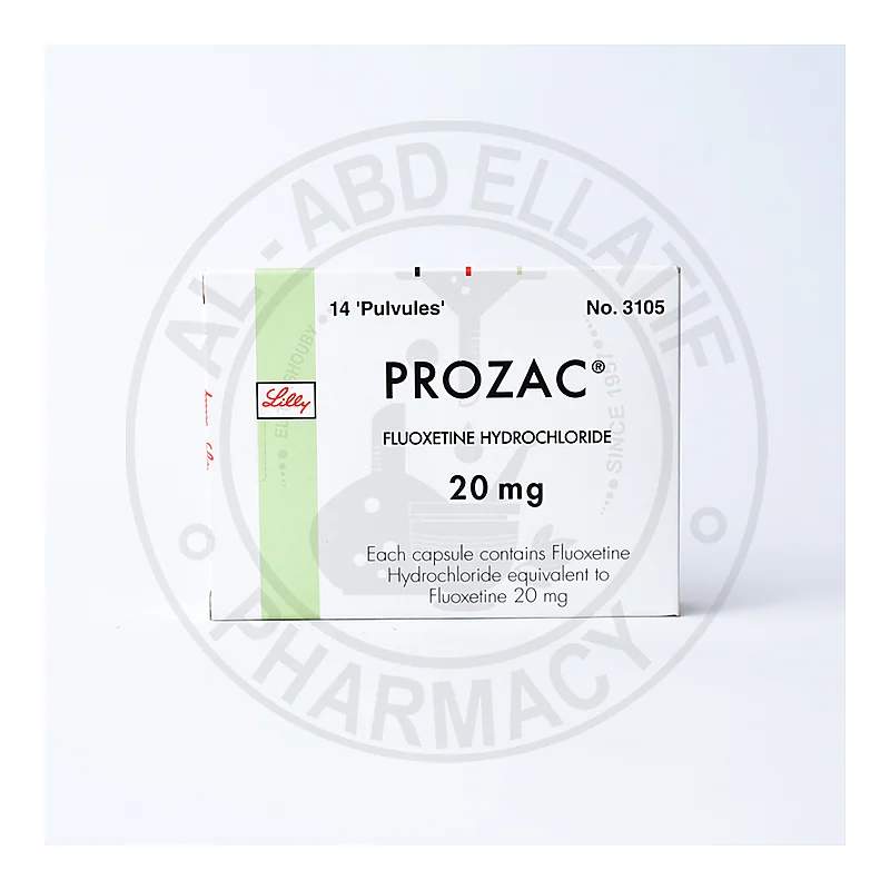 Prozac (20Mg) 14 Capsules — authentic medicine packaging