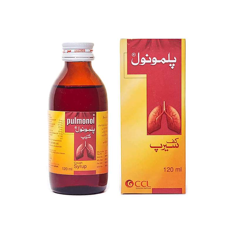 Pulmonol (120Ml) Syrup — authentic medicine packaging