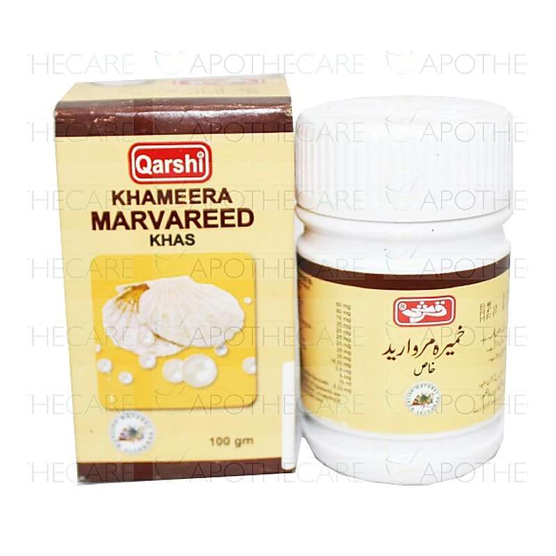 Q Khameera Marvareed Khas (100G) — authentic medicine packaging
