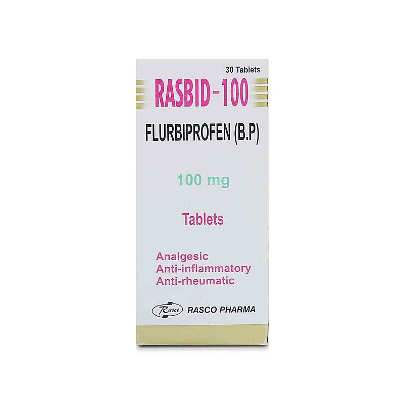 Rasbid (100Mg) 30 Tablets — authentic medicine packaging