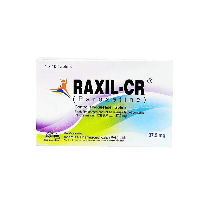 Raxil Cr (37.5Mg) 10 Tablets — authentic medicine packaging