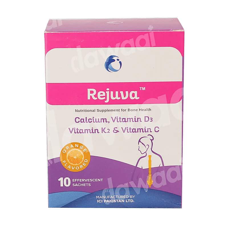 Rejuva 10 Sachets — authentic medicine packaging