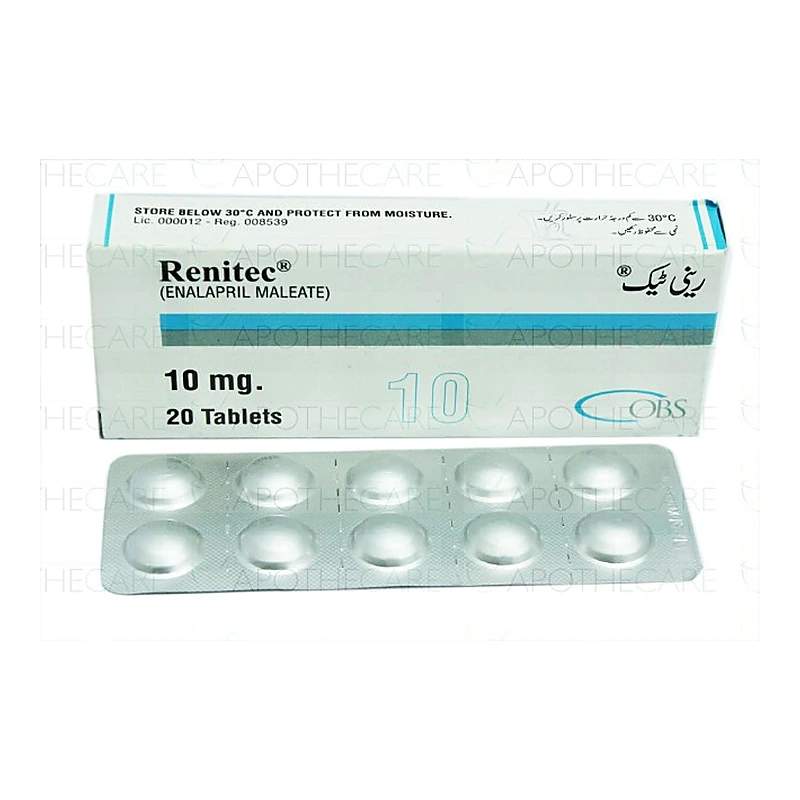 Renitec (10Mg) 20 Tablets — authentic medicine packaging