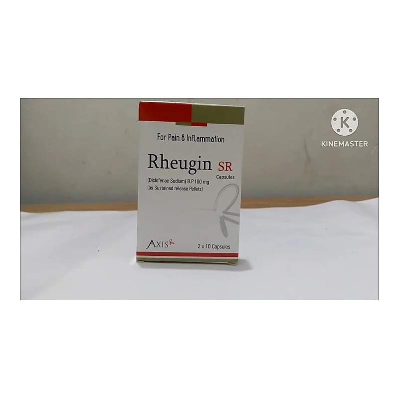 Rheugin SR (100mg) 20 Tablets — authentic medicine packaging