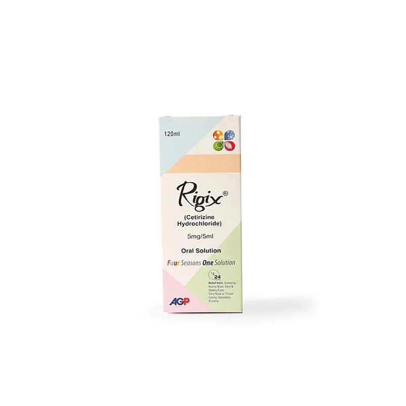 Rigix (5Mg/5Ml) 120Ml Oral Solution — authentic medicine packaging
