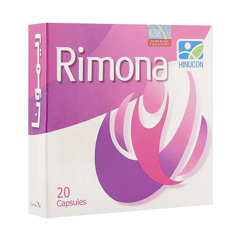 Rimona 20 Capsules — authentic medicine packaging