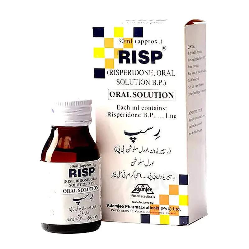 Risp (1Mg) 18 Tablets — authentic medicine packaging