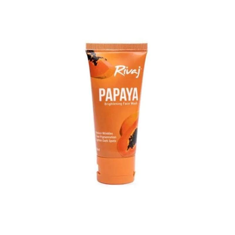 Rivaj Face Wash Papaya Extract 50Ml — authentic medicine packaging