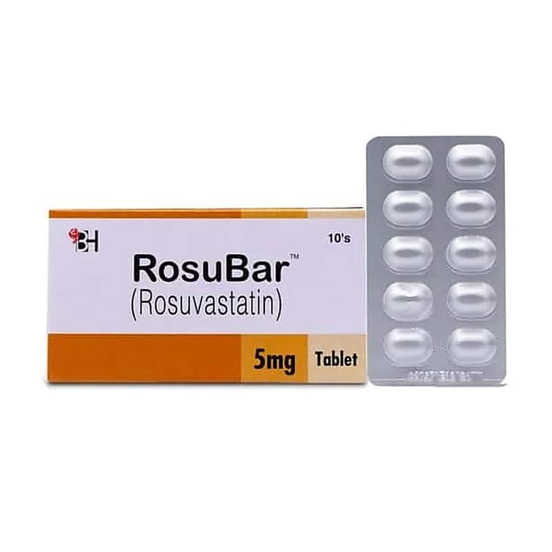 Rosubar (20Mg) 10 Tablets — authentic medicine packaging