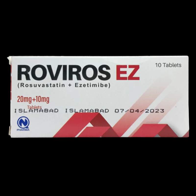 Roviros Ez (10Mg/10Mg) Tablet — authentic medicine packaging