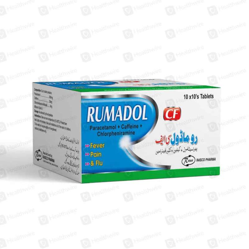 Rumadol (500/30/2Mg) 100 Tablets — authentic medicine packaging