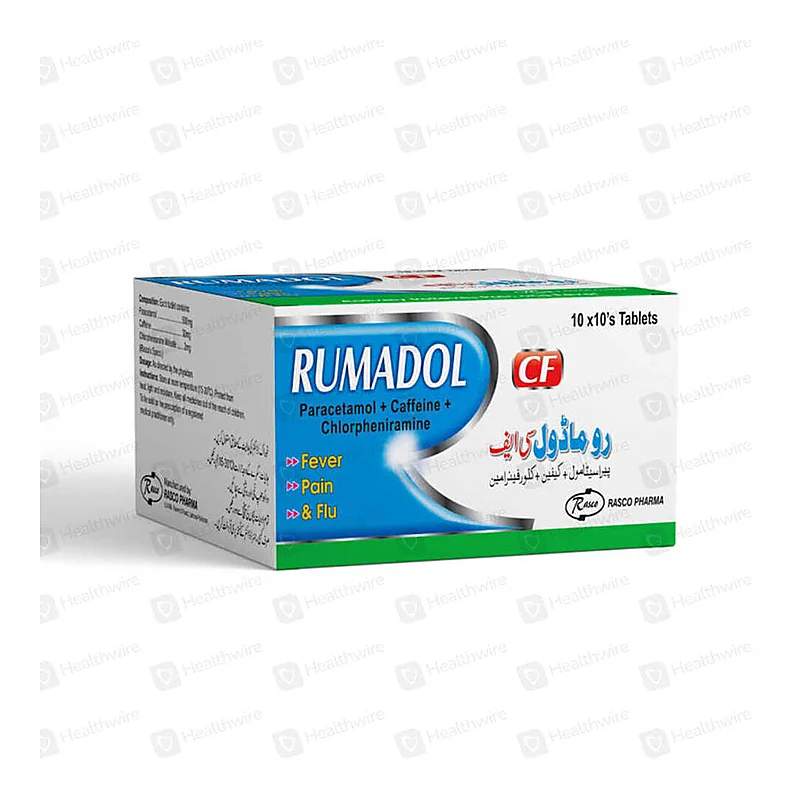 Rumadol Cf Tablets — authentic medicine packaging