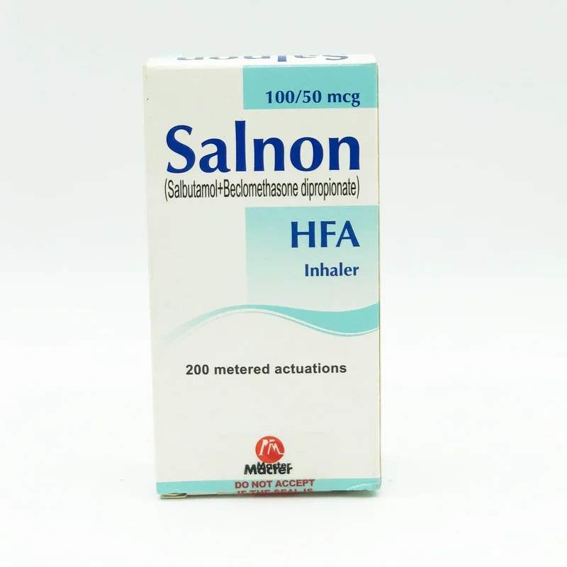 Salnon (100/50Mcg) Inhaler — authentic medicine packaging