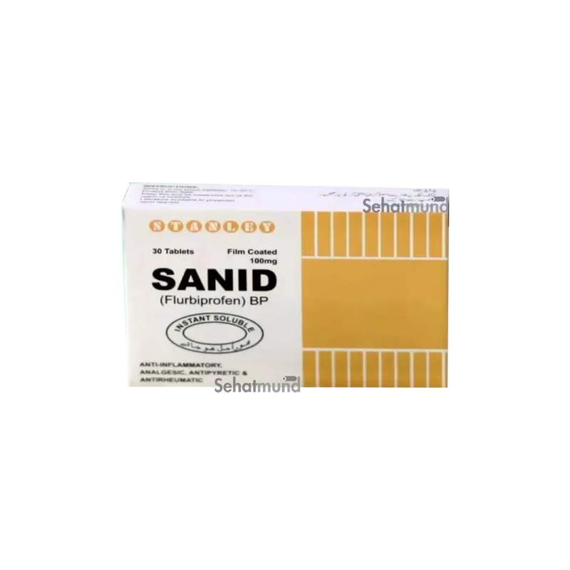 Sanid (100Mg) 30 Tablets — authentic medicine packaging