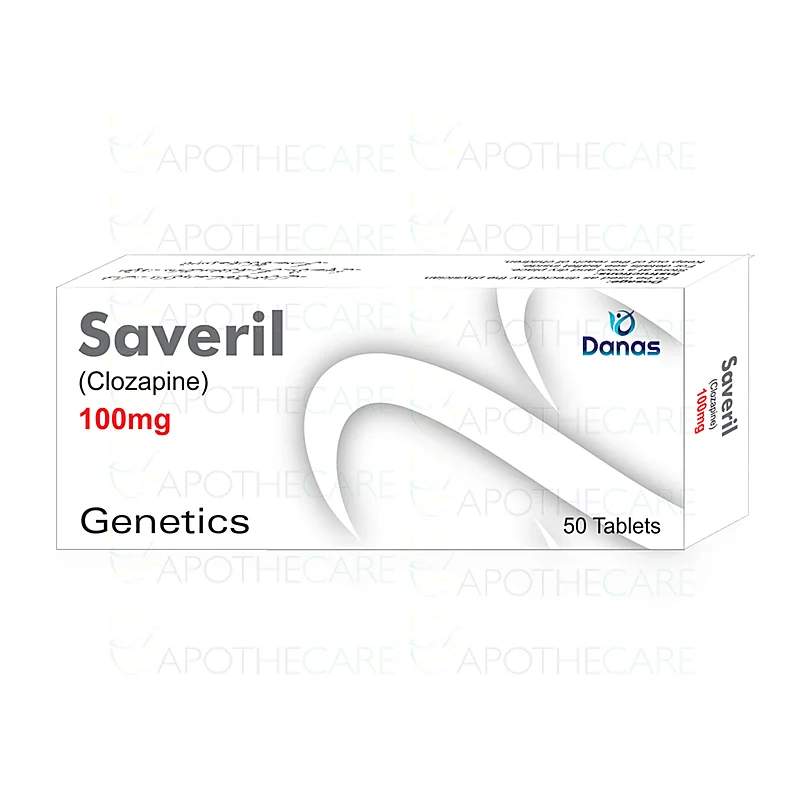 Saveril (100Mg) 50 Tablets — authentic medicine packaging