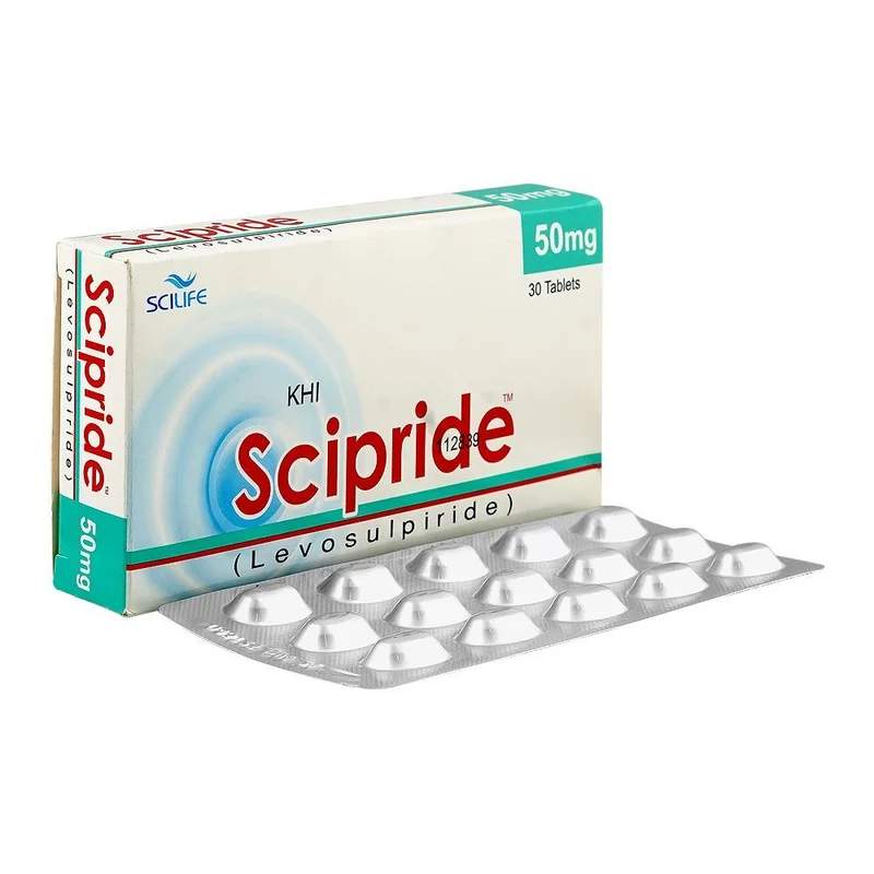 Scipride (50Mg) 30 Tablets — authentic medicine packaging