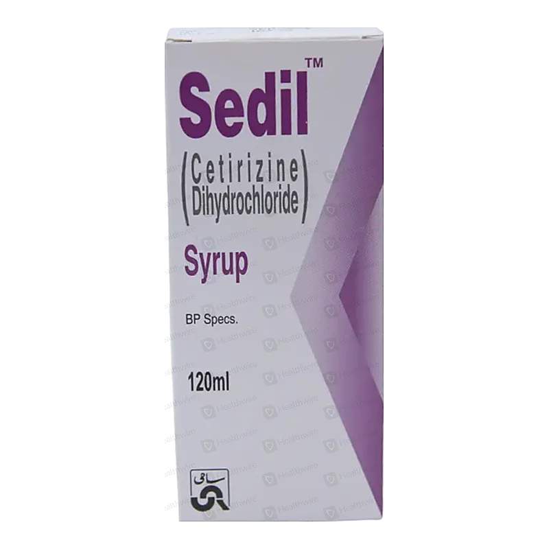 Sedil (5Mg/5Ml) 120Ml Syrup — authentic medicine packaging