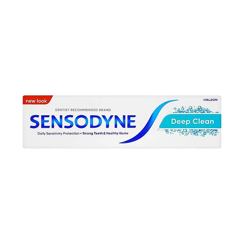 Sensodyne Deep Clean (70G) Toothpaste — authentic medicine packaging